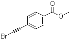 结构式 CAS# 225928-10-9, 4-(2-溴乙炔基)苯甲酸甲酯