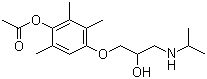 结构式 CAS# 22664-55-7, 美替洛尔