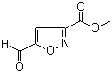 structure of CAS# 22667-21-6, Methyl 5-formylisoxazole-3-carboxylate;Methyl 5-formyl-1,2-oxazole-3-carboxylate