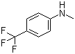 structure of CAS# 22864-65-9, 4-(Trifluoromethyl)-N-methylaniline;N-Methyl-4-(trifluoromethyl)aniline; N-Methyl-N-[4-(trifluoromethyl)phenyl]amine