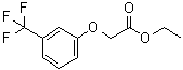structure of CAS# 22897-99-0, Ethyl (3-trifluoromethylphenoxy)acetate
