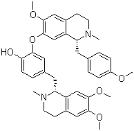 甲基莲心碱分子结构 (CAS 2292-16-2)