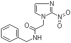 结构式 CAS# 22994-85-0, 苄硝唑; 苄哒唑