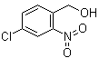 结构式 CAS# 22996-18-5, 4-氯-2-硝基苄醇