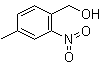 structure of CAS# 22996-24-3, 4-Methyl-2-nitrobenzenemethanol;(4-Methyl-2-nitrophenyl)methanol; 4-Methyl-2-nitrobenzyl alcohol
