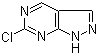 结构式 CAS# 23002-51-9, 6-氯-1H-吡唑并[3,4-d]嘧啶