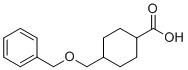 structure of CAS# 2304449-48-5, Trans-4-((benzyloxy)methyl)cyclohexanecarboxylic acid