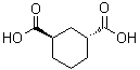 structure of CAS# 2305-30-8, trans-(±)-1,3-Cyclohexanedicarboxylic acid;trans-Cyclohexane-1,3-dicarboxylic acid