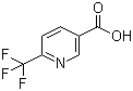 结构式 CAS# 231291-22-8, 6-三氟甲基烟酸