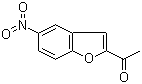结构式 CAS# 23136-39-2, 2-乙酰基-5-硝基苯并[b]呋喃