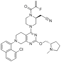 结构式 CAS# 2326521-71-3, 阿达格拉西布
