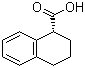 structure of CAS# 23357-47-3, (R)-1,2,3,4-Tetrahydro-naphthoic acid