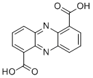 structure of CAS# 23462-25-1, Phenazine-1,6-dicarboxylic acid