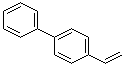 结构式 CAS# 2350-89-2, 4-乙烯基联苯