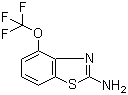 structure of CAS# 235101-36-7, 2-Amino-4-trifluoromethoxybenzothiazole