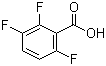 structure of CAS# 2358-29-4, 2,3,6-Trifluorobenzoic acid;2,5,6-Trifluorobenzoic acid