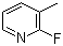 结构式 CAS# 2369-18-8, 2-氟-3-甲基吡啶