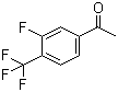 结构式 CAS# 237761-81-8, 3'-氟-4'-(三氟甲基)苯乙酮