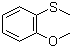 structure of CAS# 2388-73-0, 2-Methoxythioanisole;1-Methoxy-2-(methylthio)benzene