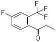结构式 CAS# 239107-26-7, 4'-氟-2'-(三氟甲基)苯丙酮