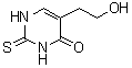 结构式 CAS# 23956-11-8, 5-(2-羟基乙基)-2-硫代尿嘧啶