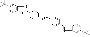 2,2-(4,4-二苯乙烯基)双-5-叔丁基苯并噁唑分子结构 (CAS 2397-01-5)