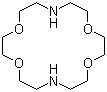 结构式 CAS# 23978-55-4, 1,4,10,13-四氧杂-7,16-二氮杂环十八烷