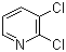 2,3-二氯吡啶分子结构 (CAS 2402-77-9)