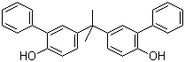 结构式 CAS# 24038-68-4, 5,5'-(1-甲基亚乙基)双[(1,1'-联苯)-2-酚]; 双酚 OPPA