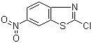 结构式 CAS# 2407-11-6, 2-氯-6-硝基苯并噻唑