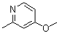 structure of CAS# 24103-75-1, 4-Methoxy-2-methylpyridine;4-Methoxy-2-picoline
