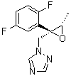 结构式 CAS# 241479-73-2, 1-[[(2R,3S)-2-(2,5-二氟苯基)-3-甲基环氧乙烷基]甲基]-1H-1,2,4-三唑