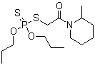 结构式 CAS# 24151-93-7, 哌草磷