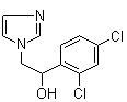 结构式 CAS# 24155-42-8, alpha-(2,4-二氯苯基)-1H-咪唑-1-乙醇