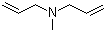 structure of CAS# 2424-01-3, Methyldiallylamine;Diallylmethylamine