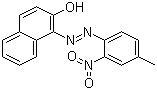 structure of CAS# 2425-85-6, Pigment Red 3;1-(4-Methyl-2-nitrophenylazo)-2-naphthol