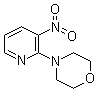 结构式 CAS# 24255-27-4, N-(3-硝基-2-吡啶基)吗啉