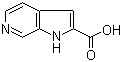 structure of CAS# 24334-20-1, 1H-Pyrrolo[2,3-c]pyridine-2-carboxylic acid