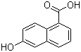 structure of CAS# 2437-17-4, 6-Hydroxy-1-naphthoic acid