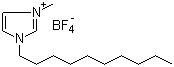 structure of CAS# 244193-56-4, 1-Decyl-3-methylimidazolium tetrafluoroborate