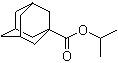 结构式 CAS# 24556-16-9, 1-金刚烷甲酸异丙酯