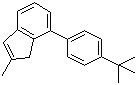 结构式 CAS# 245653-52-5, 7-(4-叔丁基苯基)-2-甲基-1H-茚