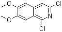 结构式 CAS# 24623-42-5, 1,3-二氯-6,7-二甲氧基异喹啉
