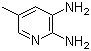 structure of CAS# 24638-29-7, 2,3-Diamino-5-methylpyridine