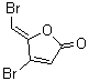 结构式 CAS# 247167-54-0, (5Z)-4-溴-5-(溴亚甲基)-2(5H)-呋喃酮