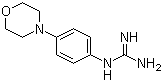 structure of CAS# 247234-41-9, 4-Morpholinophenylguanidine;N-[4-(Morpholin-4-yl)phenyl]guanidine