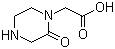 structure of CAS# 24860-46-6, 2-Oxo-1-piperazineacetic acid;Ethylenediamine-N,N'-diacetic acid lactam
