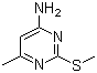 结构式 CAS# 24888-93-5, 6-甲基-2-甲硫基-4-氨基嘧啶