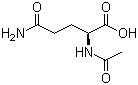 结构式 CAS# 2490-97-3, N-乙酰-L-谷氨酰胺