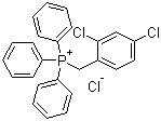 structure of CAS# 2492-23-1, (2,4-Dichlorobenzyl)triphenylphosphonium chloride